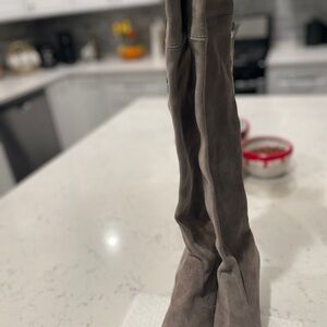 Suede Over-the-Knee Boots